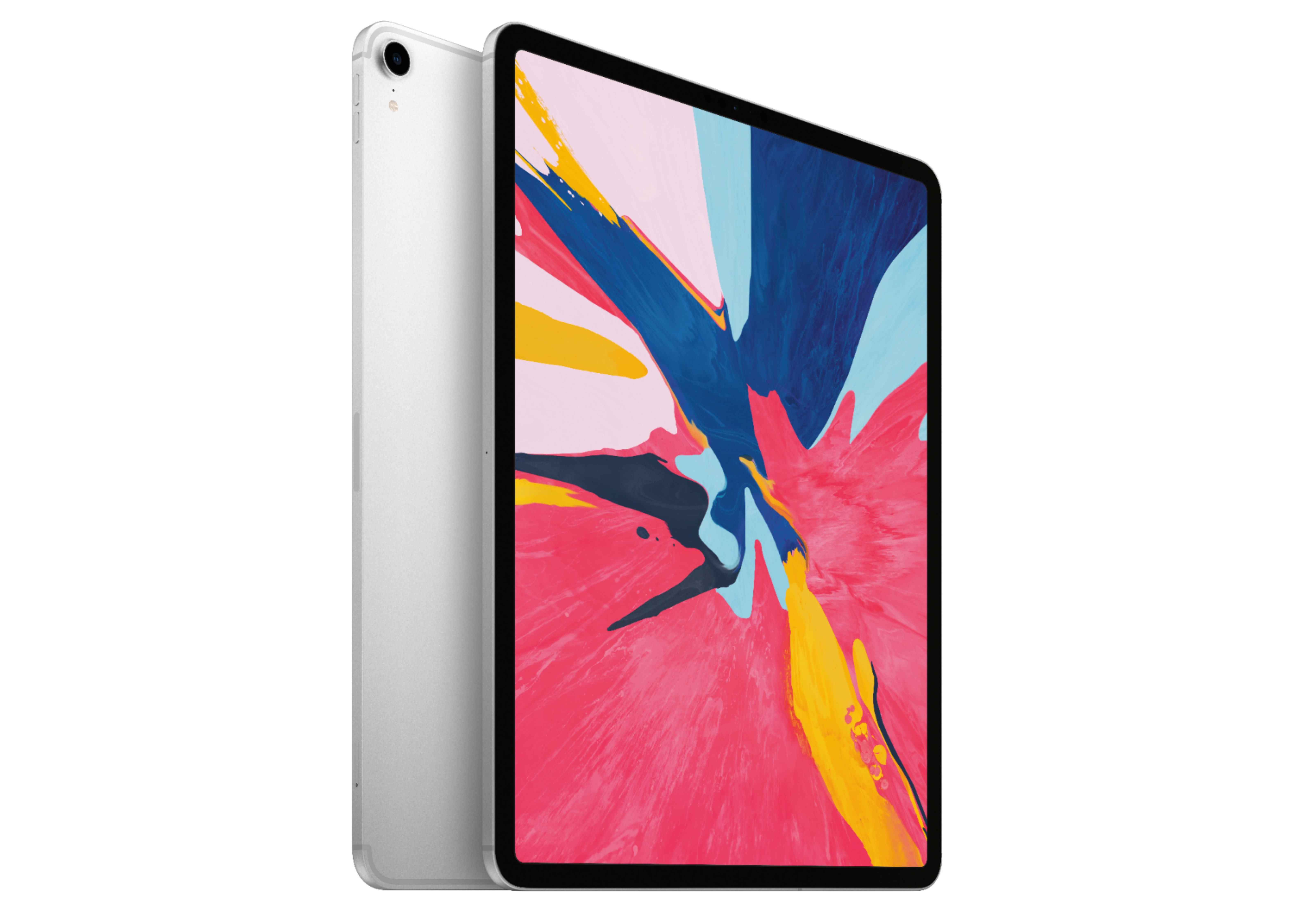 Apple Certified Refurbished iPad Pro 12.9 3rd Gen Wifi + Cellular US (2018  Model / 90-Day Warranty) Silver - US