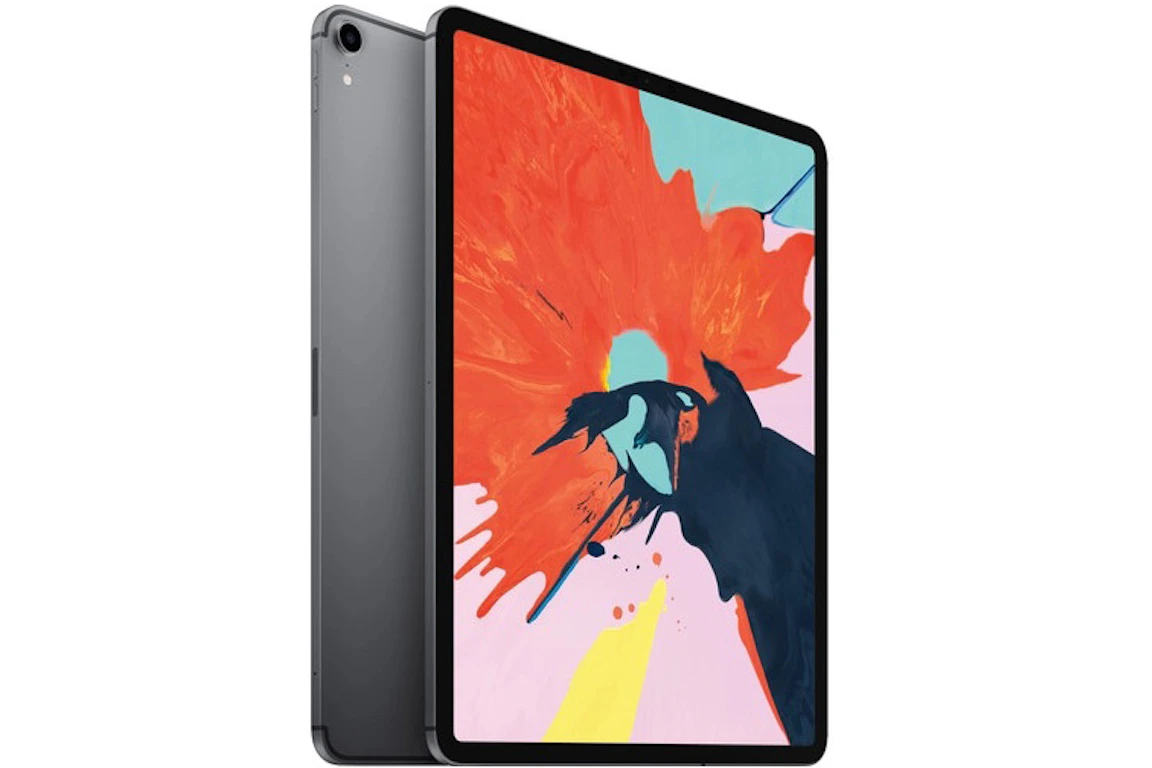 Apple Certified Refurbished iPad Pro 12.9" 3rd Gen Wifi + Cellular US (2018 Model / 90-Day Warranty) Space Gray