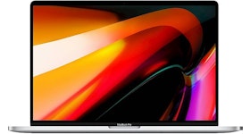 Apple MacBook Pro 16 Inch Intel Core i7 32GB RAM 512GB SSD AMD Radeon Pro 5500M Mac OS 13860036 Silver