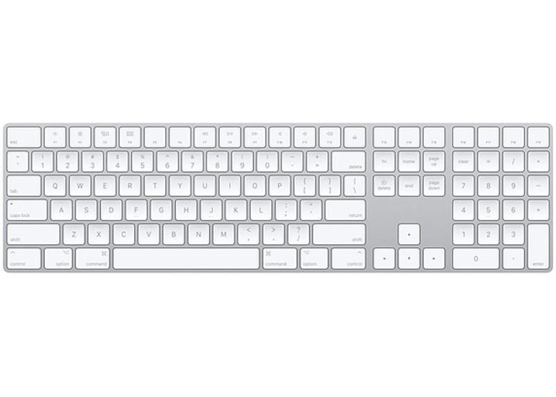 Apple Magic Keyboard with Numeric Keypad US English Silver (MQ052LL/A)