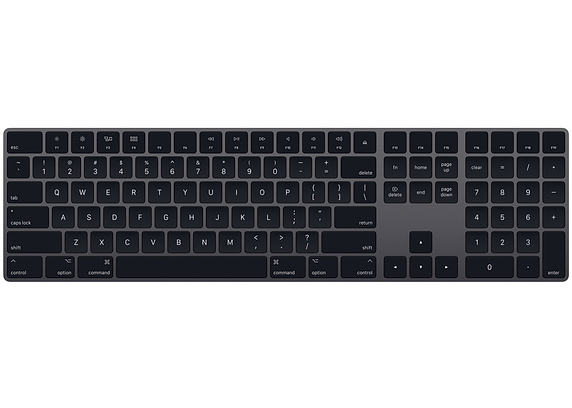 Apple Magic Keyboard with Numeric Keypad US English Space Gray (MRMH2LL/A)