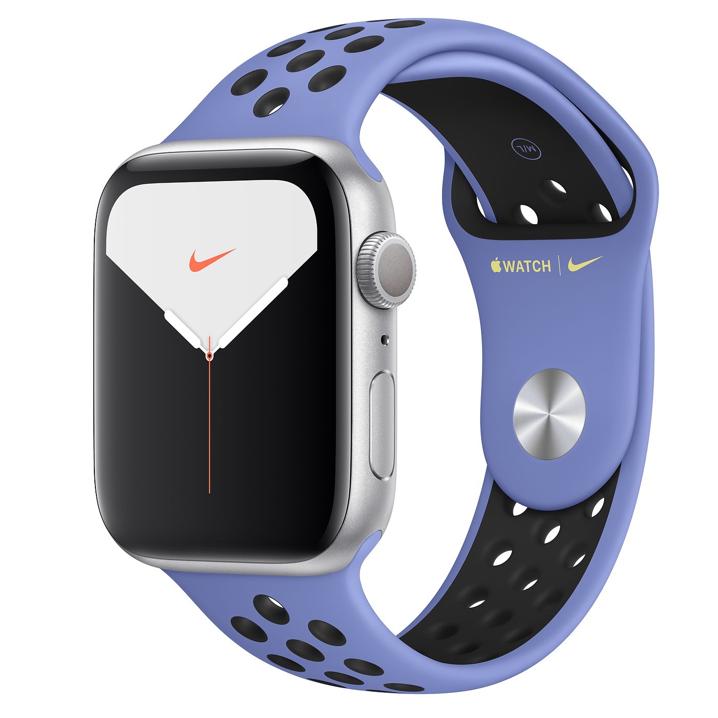 Apple Watch Nike Series 5 GPS 44mm Silver Aluminum with Royal