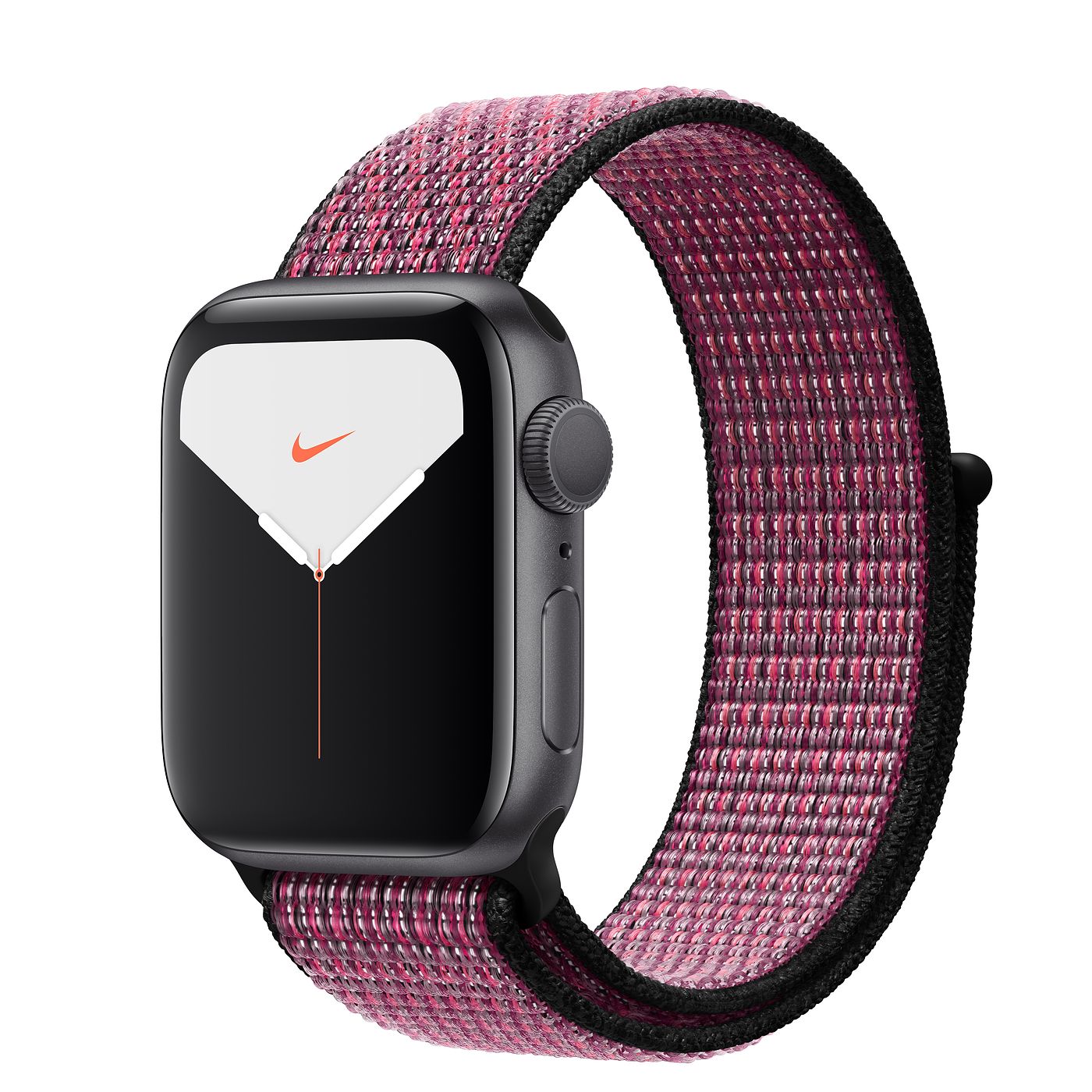 Apple Watch Nike Series 5 GPS 44mm Space Gray Aluminum with Pink
