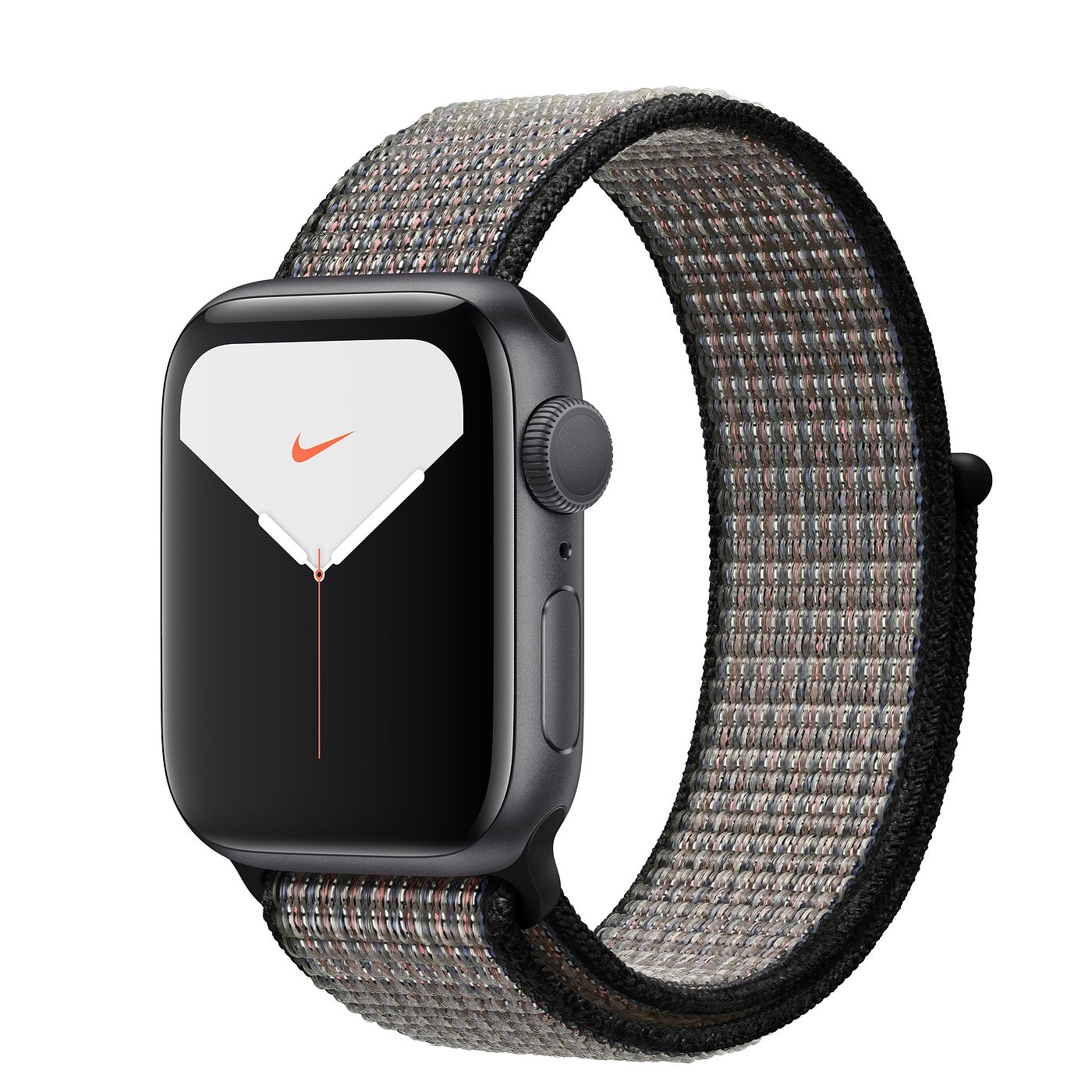 Apple Watch Nike Series 5 GPS 44mm Space Gray Aluminum with Royal Pulse  Lava Glow Loop A2093 44mm in Aluminum - JP