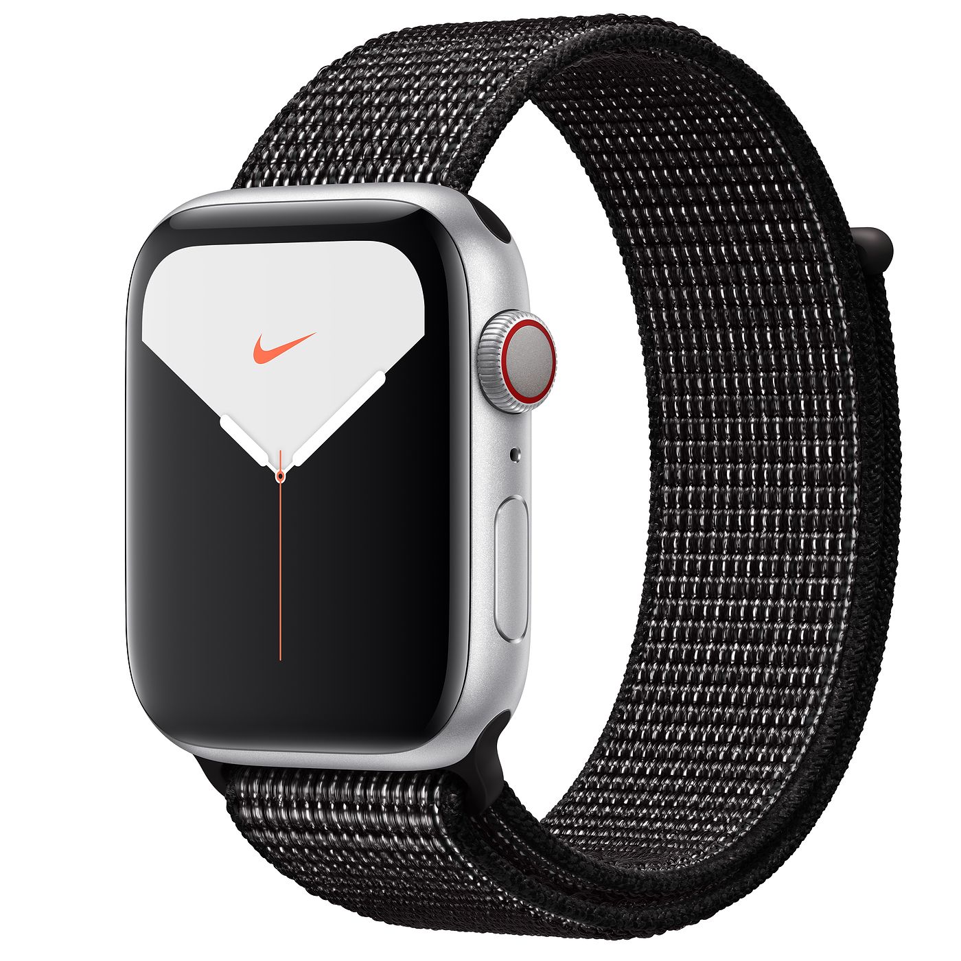 Apple Watch Nike Series 5 GPS + Cellular 44mm Silver Aluminum with ...