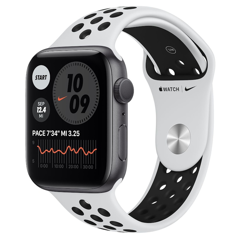 美品 Apple Watch Nike Series6 GPS スペースグレイ-