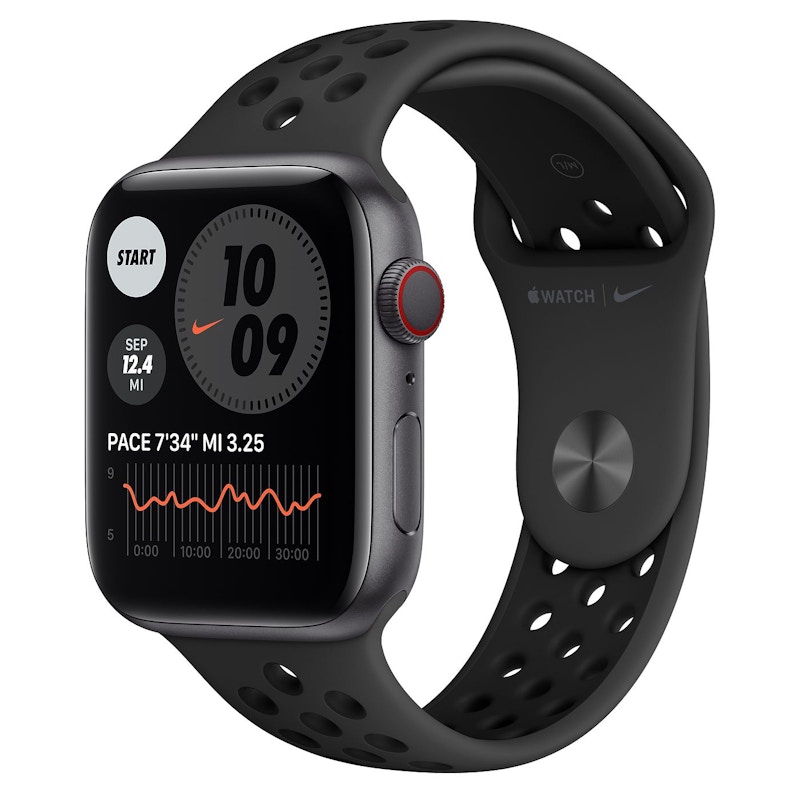 Apple Watch Nike Series 6 GPS + Cellular 44mm Space Gray Aluminum