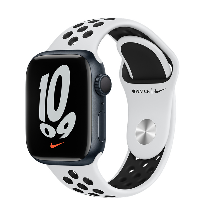 Apple Watch Nike Series 7 GPS 41mm Midnight Aluminum with Nike