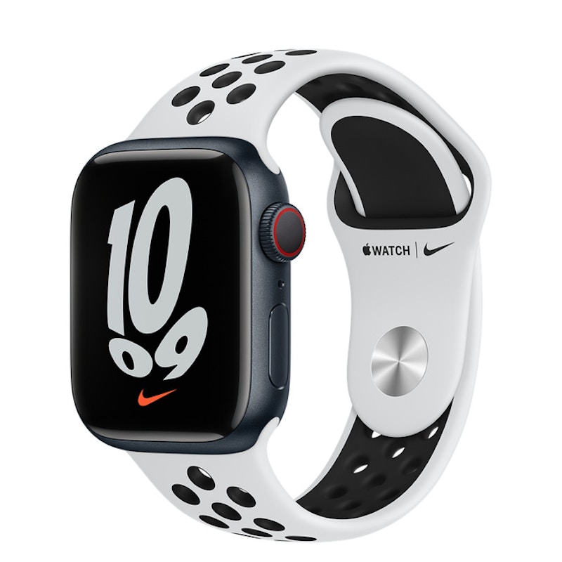 Apple Watch Nike Series 7 GPS + Cellular 41mm Starlight Aluminum