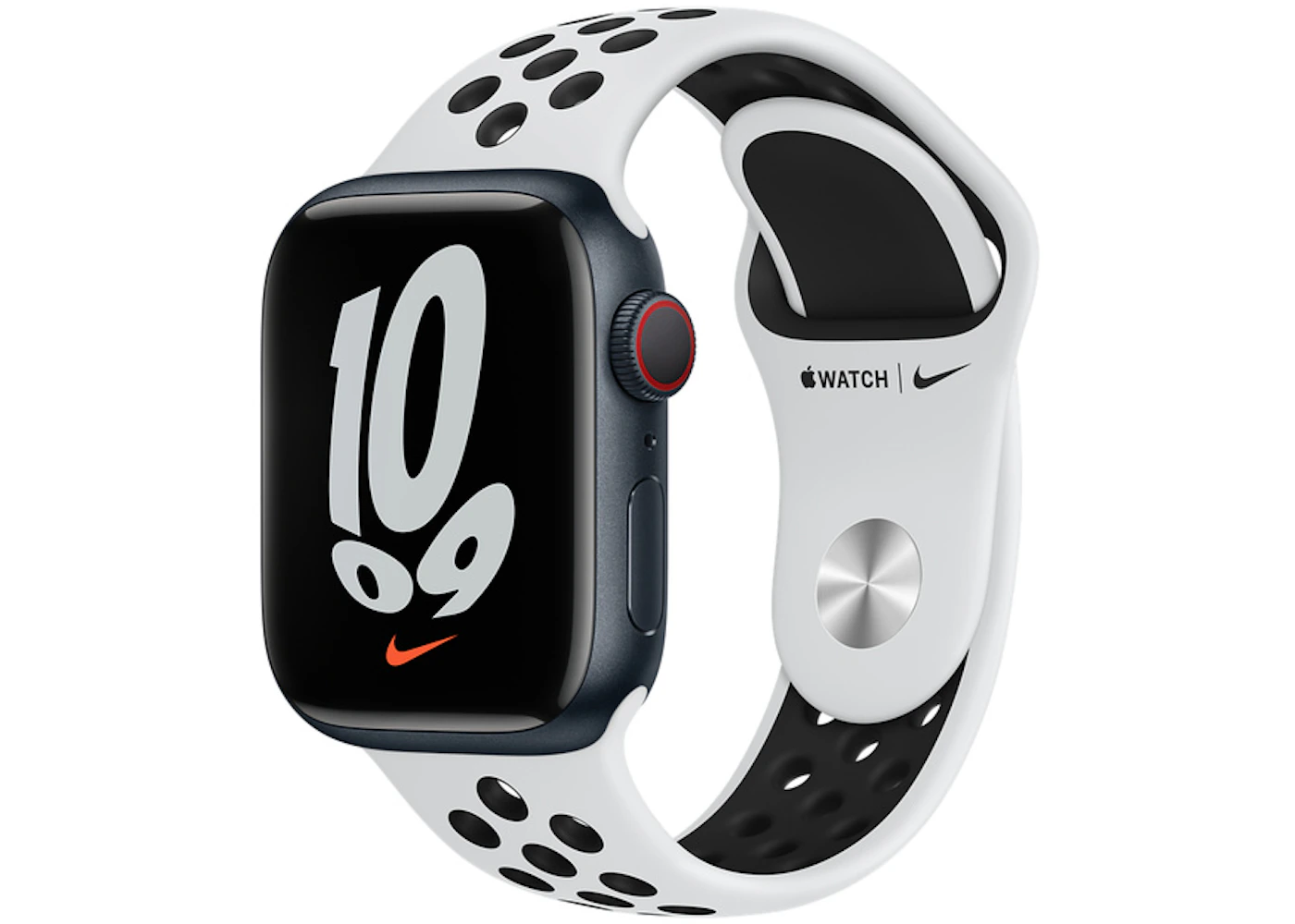 Apple watch nike series 7 gps 41mm midnight sport band Clearance