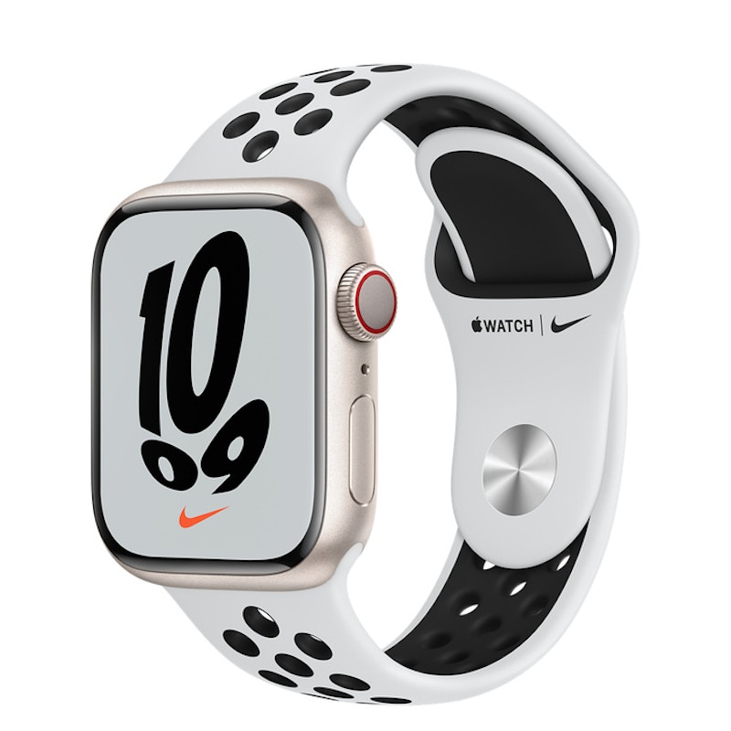 Apple Watch Nike Series 7 GPS + Cellular 45mm Starlight