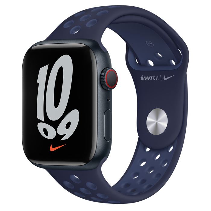 Apple Watch Nike Series 7 GPS 45mm Midnight Aluminum with Nike 