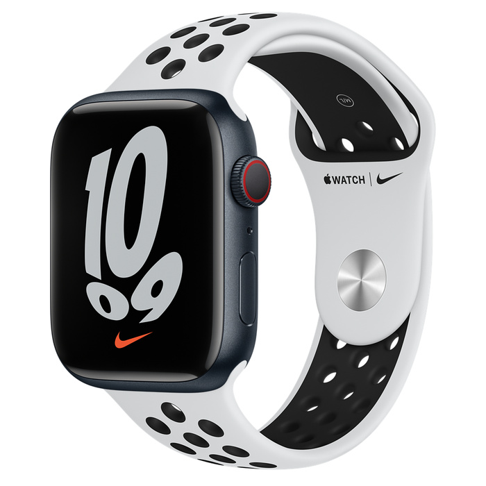Apple Watch Nike Series 7 GPS + Cellular 45mm Midnight Aluminum
