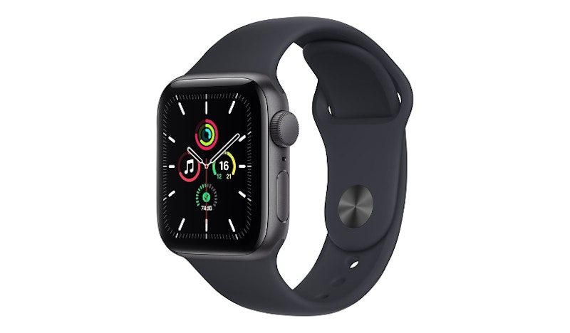 Apple Watch Series SE GPS 40mm Midnight Aluminum with Midnight ...