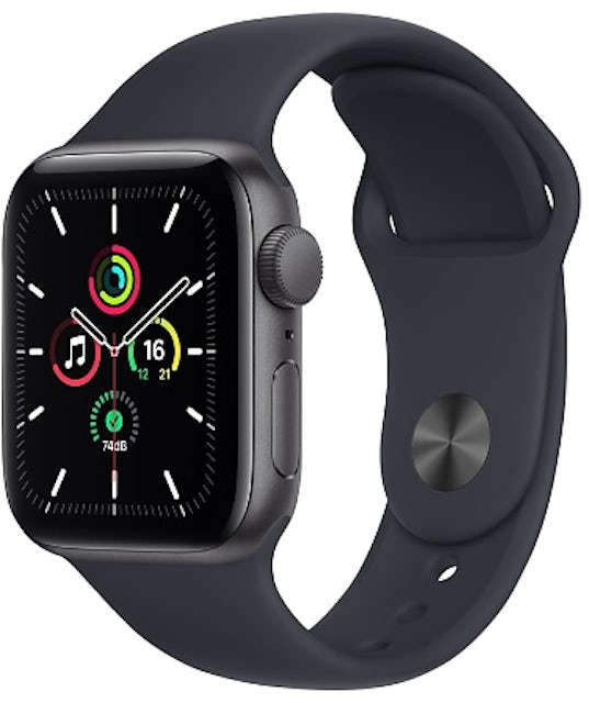 Apple Watch SE GPS 40mm Space Gray Aluminum with Midnight Sport Band A2351  - US