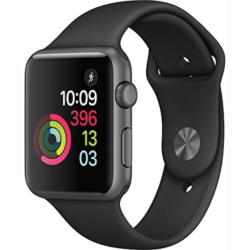 Apple Watch Series 1 38mm Silver Aluminum with White Sport Band