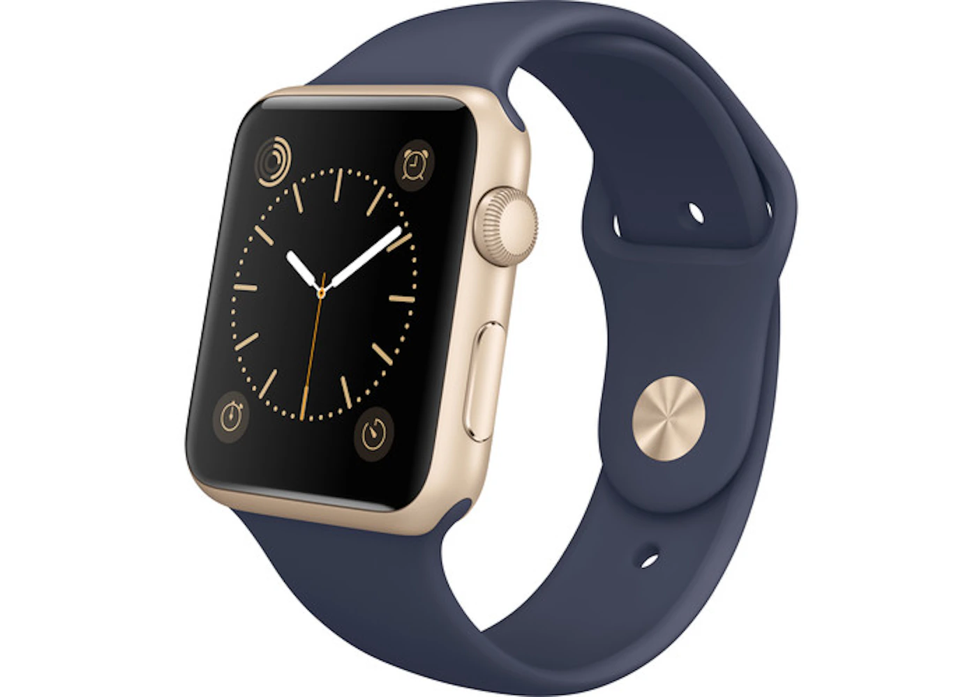 Apple Watch Series 1 Sport 42mm Gold Aluminum with Midnight Blue Sport