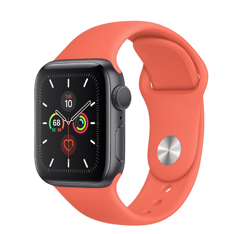 Apple Watch Series 5 GPS 40mm Space Gray Aluminum with Clementine