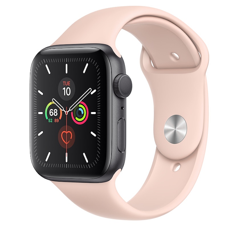 Apple Watch Series 5 GPS 44mm Space Gray Aluminum with Pink Sand