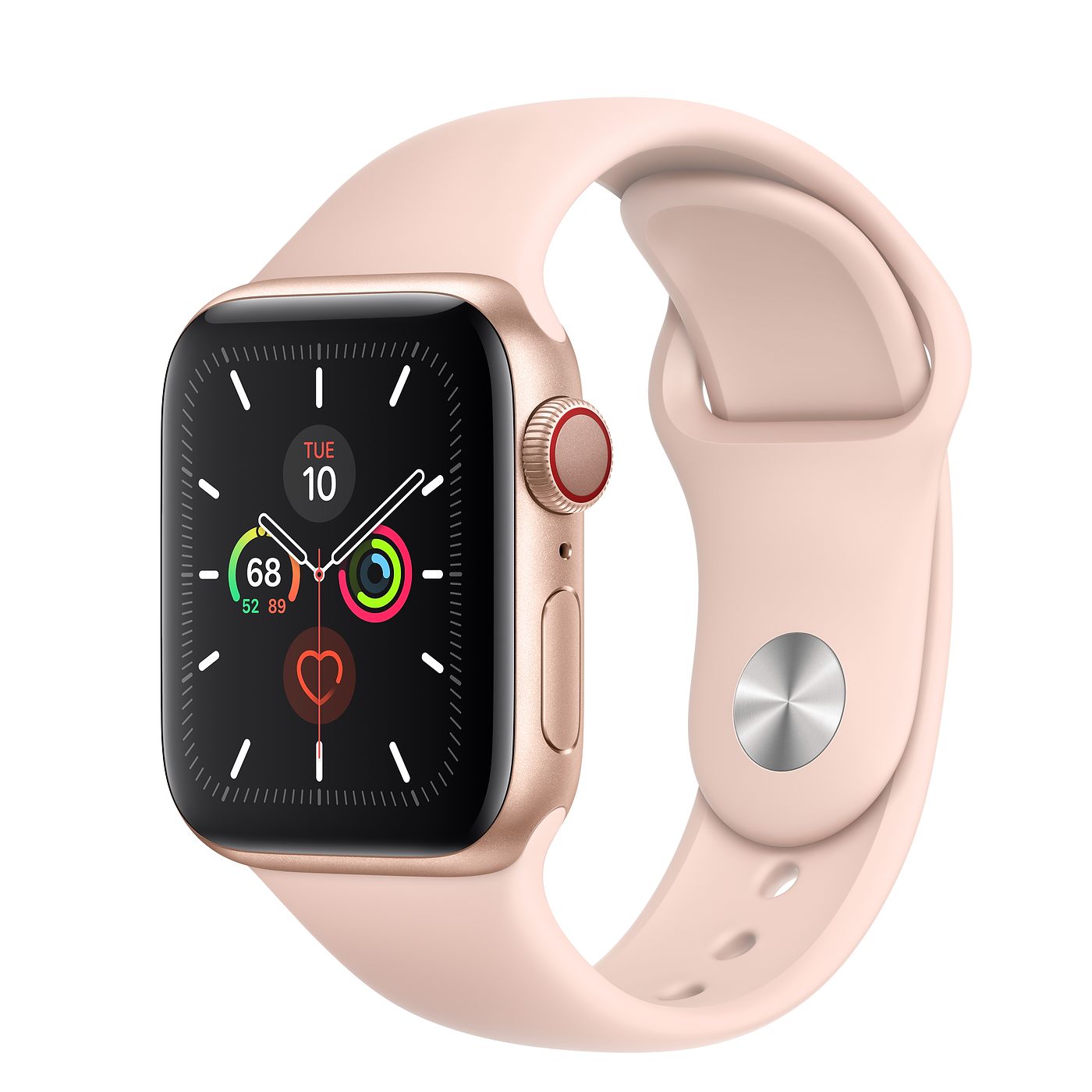 Apple Watch Series 5 GPS 40mm Gold Aluminum with Pink Sand Sport 