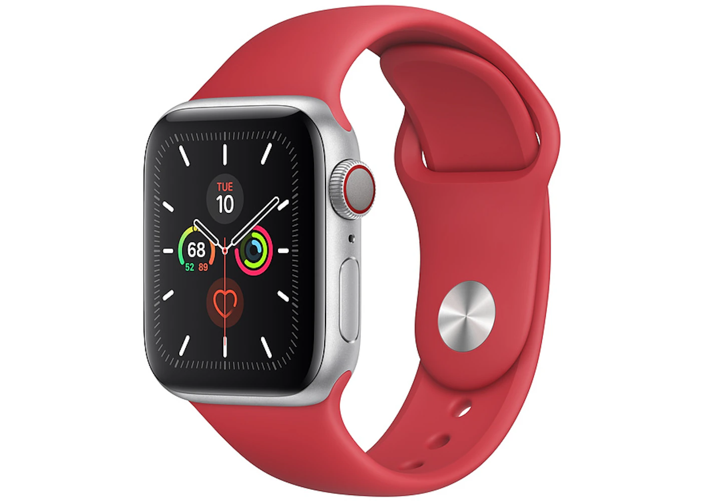Apple watch series 4 40mm silver aluminium model with sport band Clearance