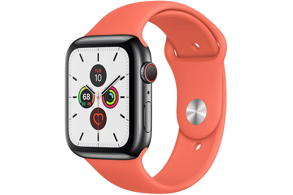Apple Watch Series 5 GPS + Cellular 44mm Space Black Stainless Steel