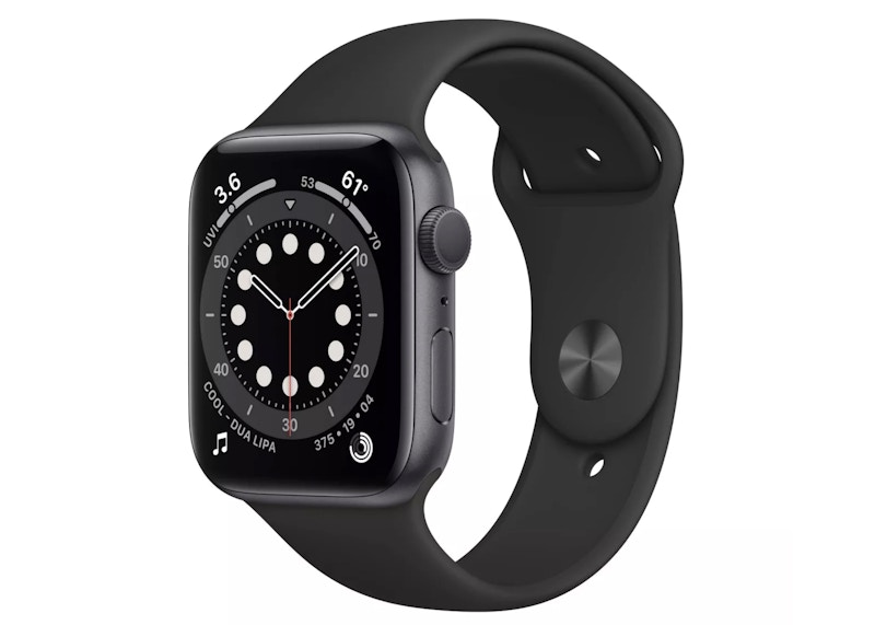 Apple Watch Series 6 GPS 40mm Space Gray Aluminum with Black Sport