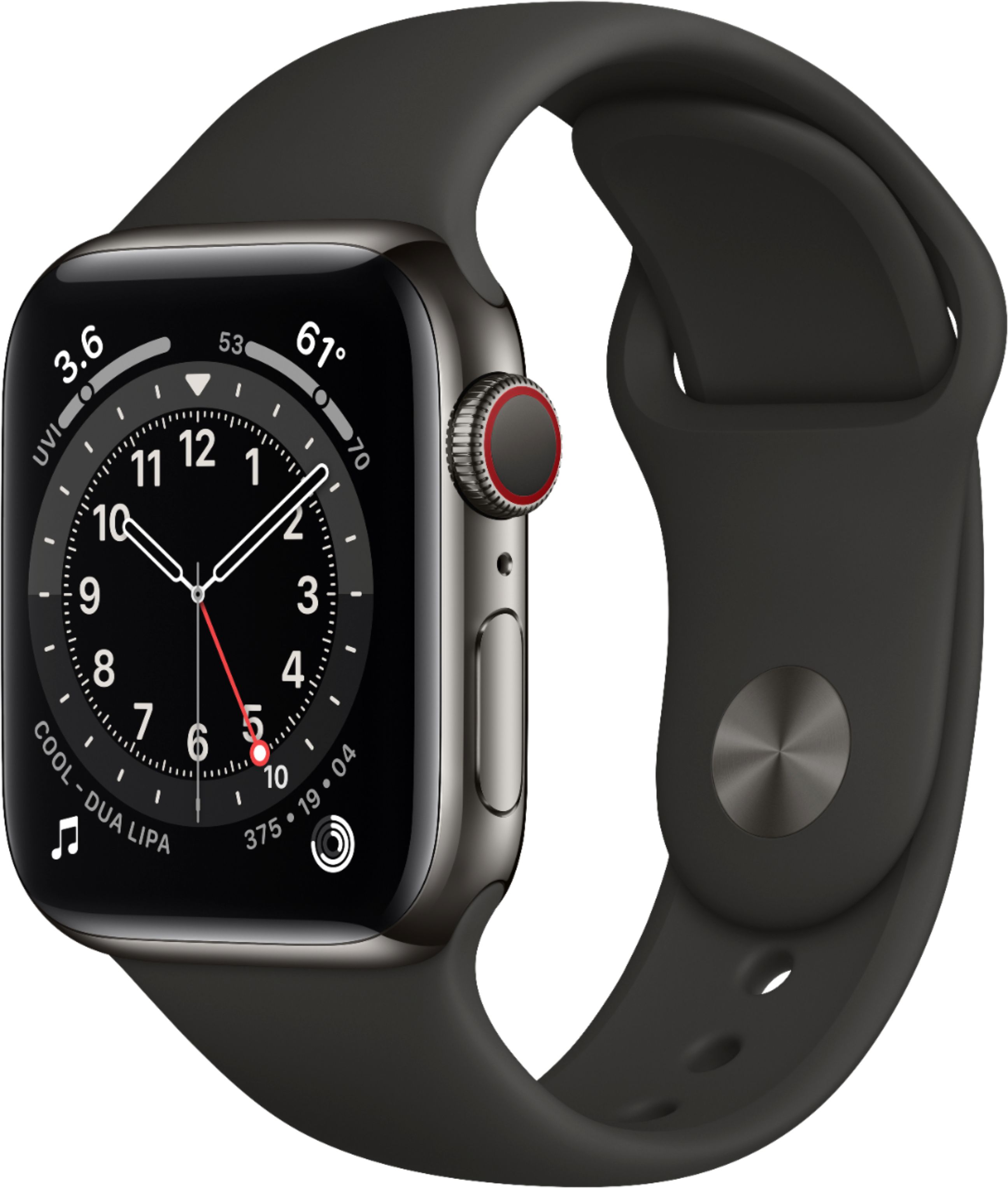 Apple Watch Series 6 GPS + Cellular 40mm Graphite Stainless Steel