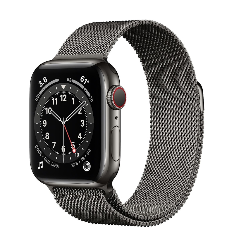 Apple watch 6 graphite milanese online loop