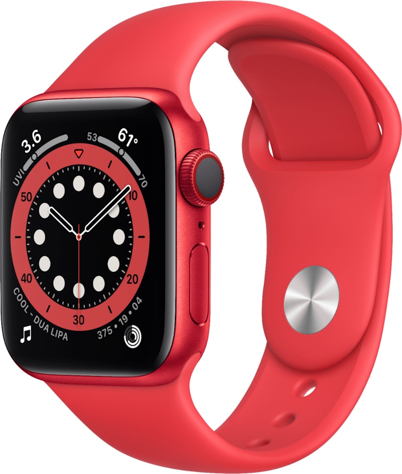 Apple Watch Series 6 GPS 40mm (PRODUCT)Red Aluminum with (PRODUCT