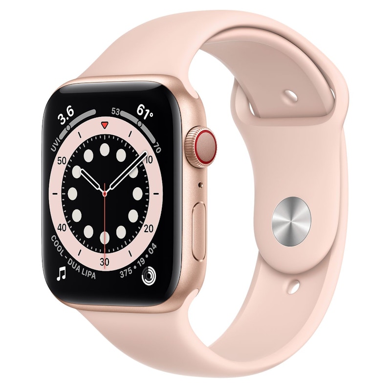 Apple Watch Series 6 GPS 40mm Gold Aluminum with Pink Sand Sport 