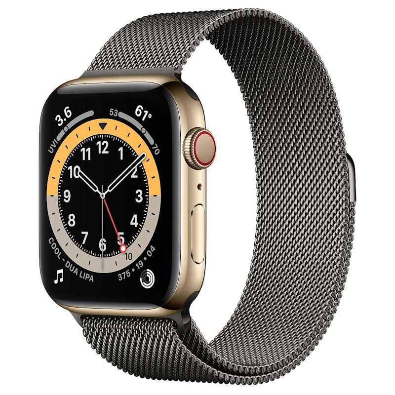 Apple 44mm shop gold milanese loop