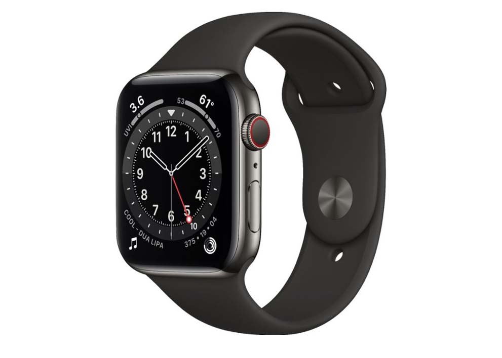 Apple Watch Series 6 GPS + Cellular 44mm Space Gray Aluminum with