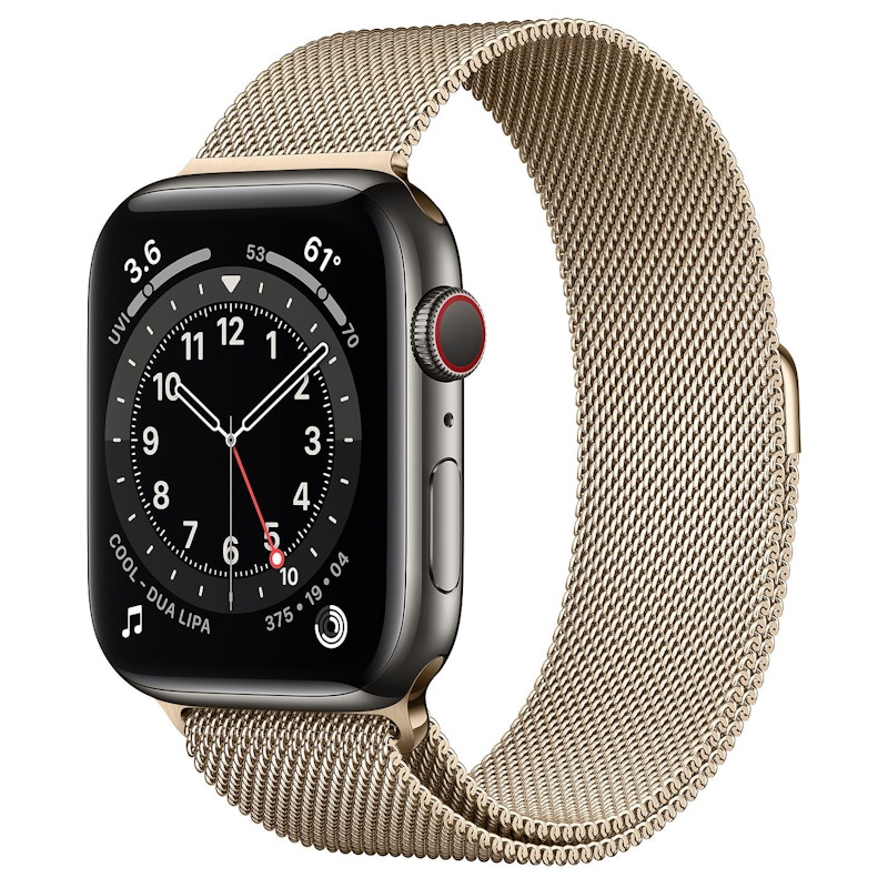 gold milanese loop