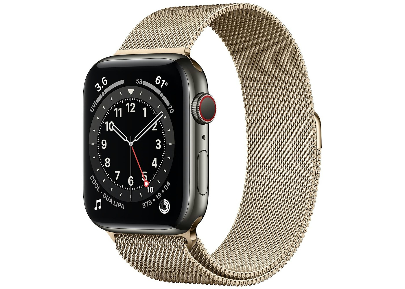 Apple Watch Series 6 GPS + Cellular 44mm Graphite Stainless Steel with