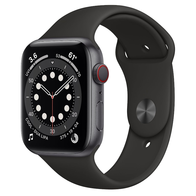 Apple Watch Series 6 GPS Cellular 44mm Space Gray Aluminum with