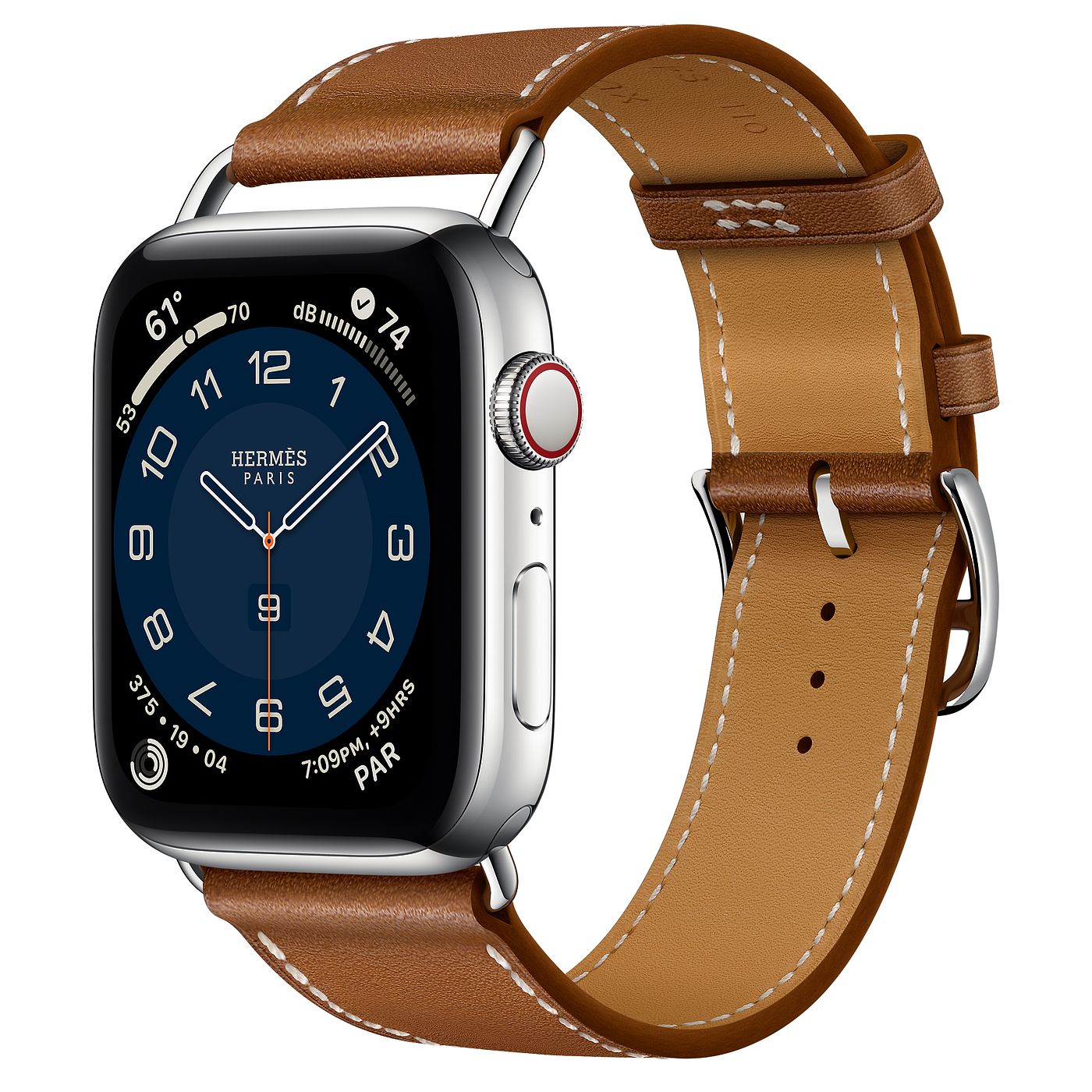 送料無料（沖縄配送） Apple Watch Series 6 Hermès 44mm Silver 