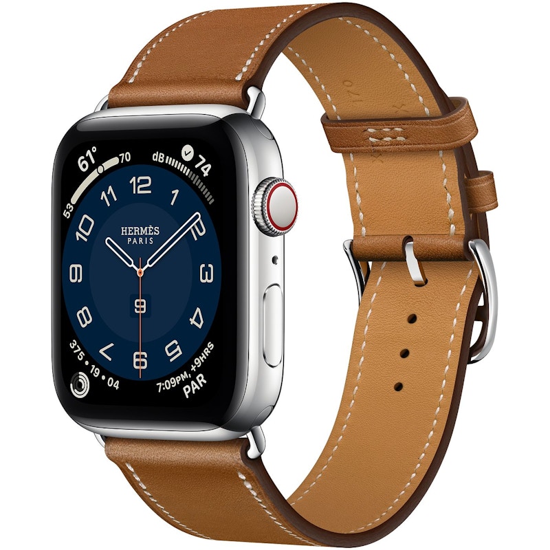 Apple Watch Series 6 Hermes GPS + Cellular 44mm Silver Stainless ...