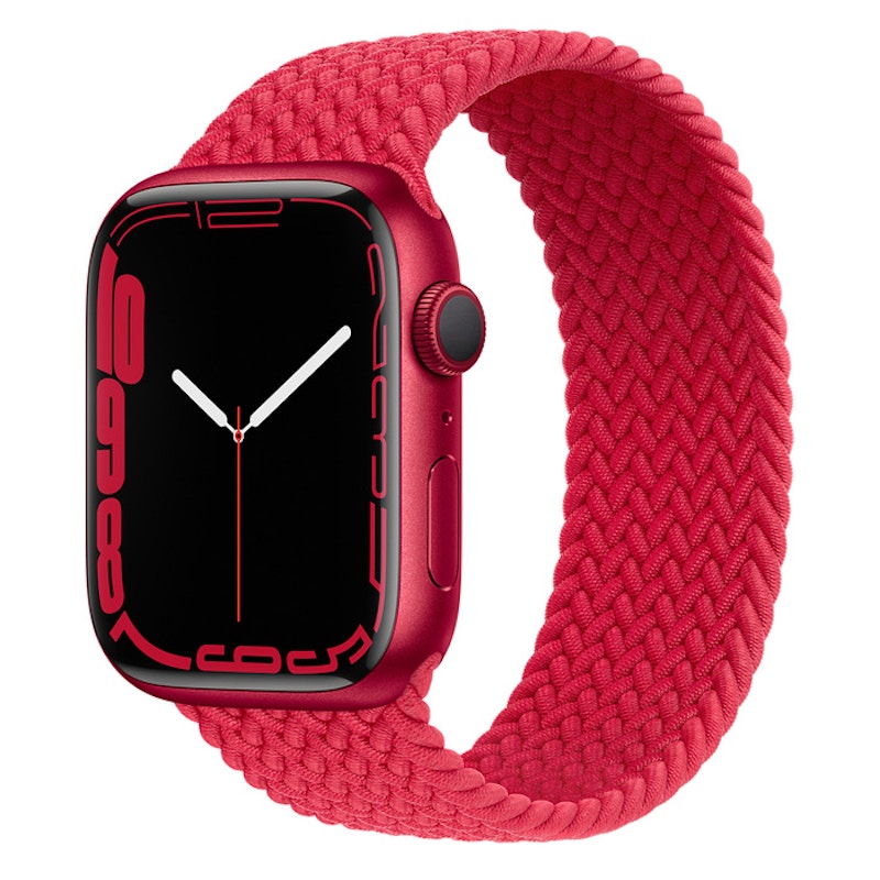 100%新品最新作Apple Watch Series 7 red 時計