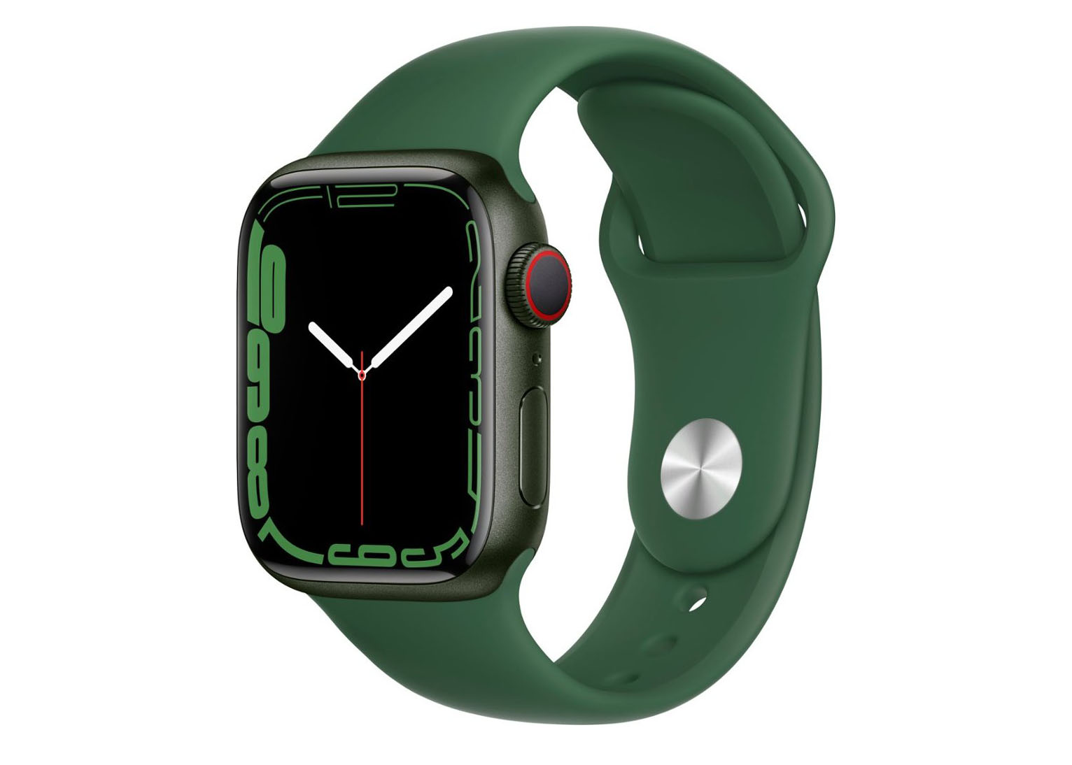 Apple Watch Series 7 GPS + Cellular 41mm Green Aluminum with ...