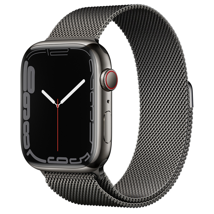 Apple Watch Series 7 GPS + Cellular 41mm Graphite Stainless Steel
