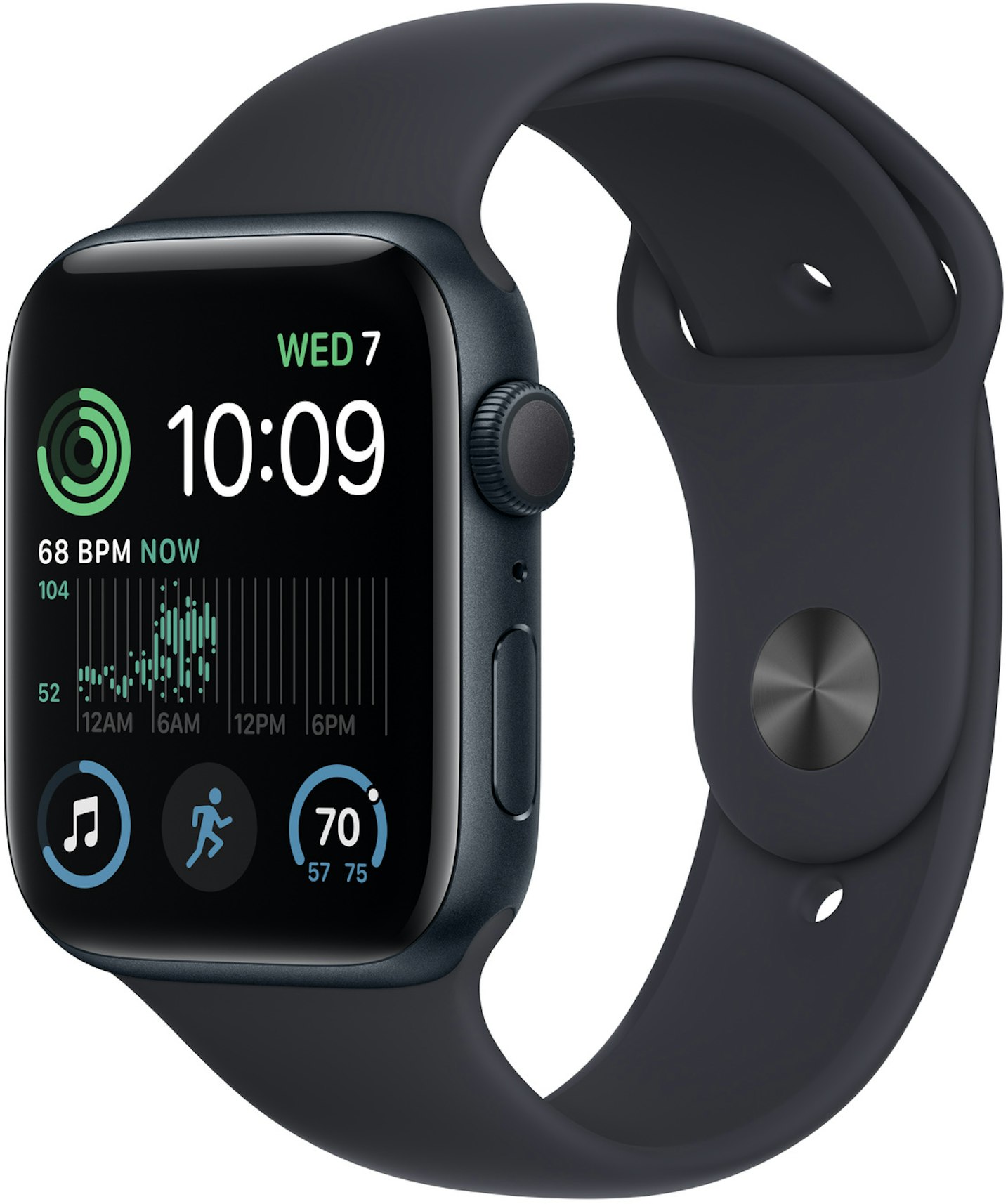 Apple Watch Series SE 40mm Midnight with Midnight Sport Band A2722 - US