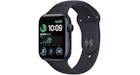 Apple Watch Series SE GPS 40mm Mitternacht Aluminium mit Mitternachts-Sportarmband A2722