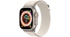 Apple Watch Ultra GPS + Cellular 49mm Titan mit Starlight Alpine Loop A2622