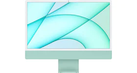 Apple iMac 24" M1 8-core 8GB RAM 256GB SSD macOS MGPH3LL/A Green