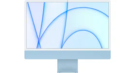 Apple iMac Pro 24" Apple M1 8GB RAM 256GB SSD Apple M1 7-core Mac OS MJV93LL/A Blue