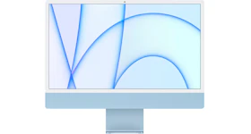 Apple iMac Pro 24" Apple M1 8GB RAM 256GB SSD Apple M1 7-core Mac OS MJV93LL/A Blue