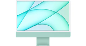 Apple iMac Pro 24" Apple M1 8GB RAM 512GB SSD Apple M1 8-core Mac OS MGPJ3LL/A Green