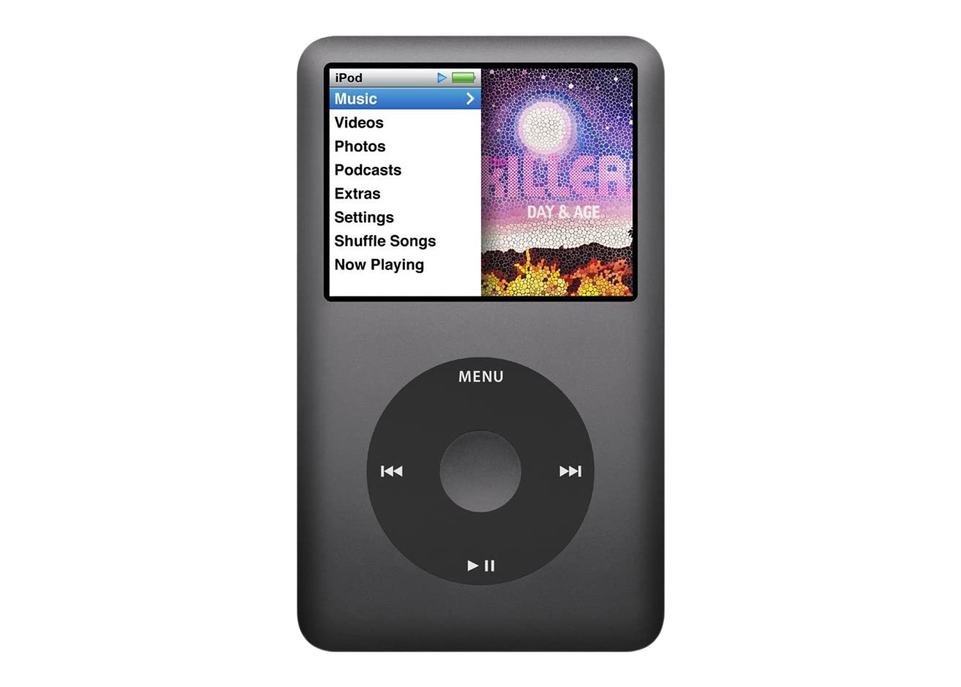 Apple iPod Classic 7th Gen 160GB MP3 Player MC297LL/A - US