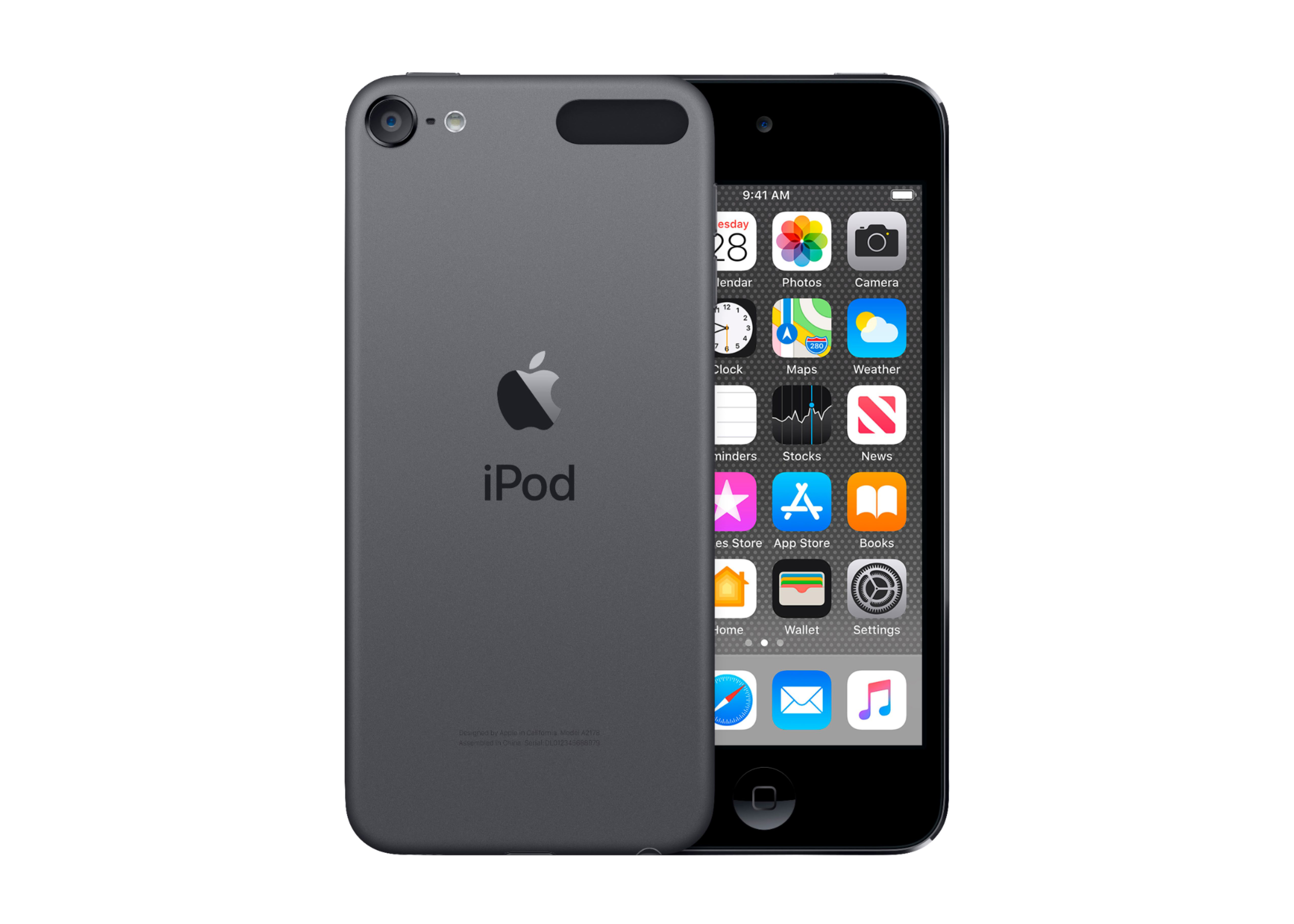 Apple iPod Touch 7th Gen MP3 Player Space Gray - US